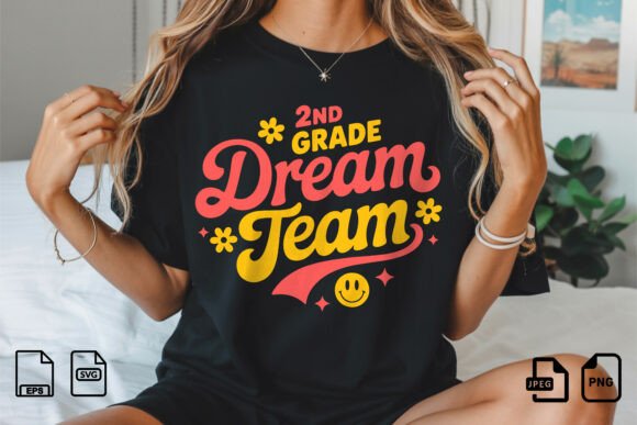 2nd Grade Dream Team T-shirt Design