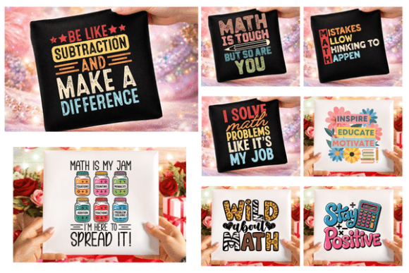 Funny Math Teacher T-Shirt Sublimation