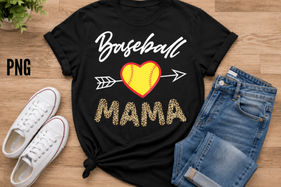Maximizing Creative Potential with the Baseball Love Mama PNG Design
