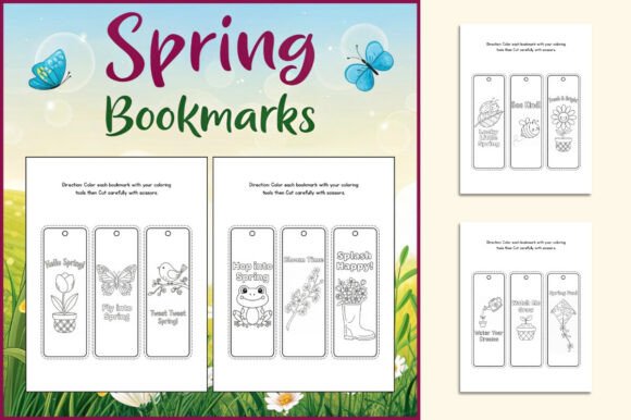Spring Bookmarks Coloring Pages for Kids: A Practical Review of a Creative Learning Tool